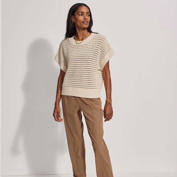 Varley Julianna Knit Top in Birch - Picture 2 of 6